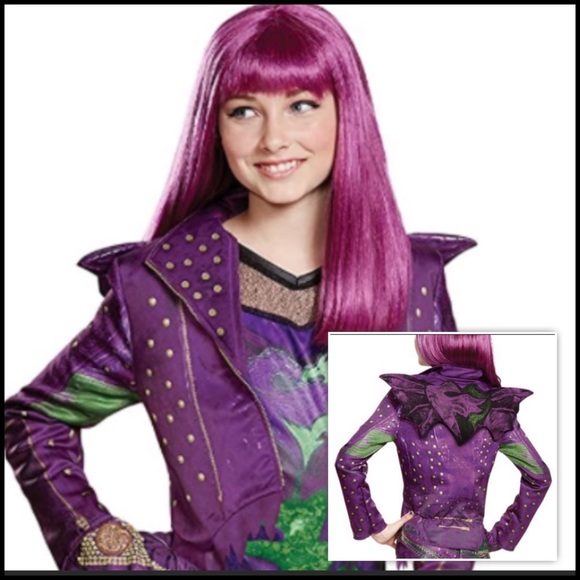 Disney | Costumes | Disney Descendants 2 Mal Costume Jacket | Poshmark